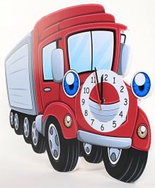 babyhug froggy gyro swing car red