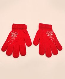 Kid-O-World Flower Design Gloves